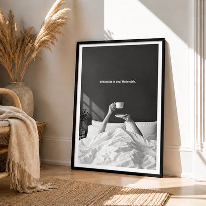 Breakfast In Bed Minimal Photography Wall Art 4