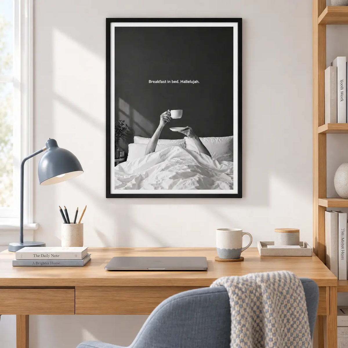 Breakfast In Bed Minimal Photography Wall Art 5