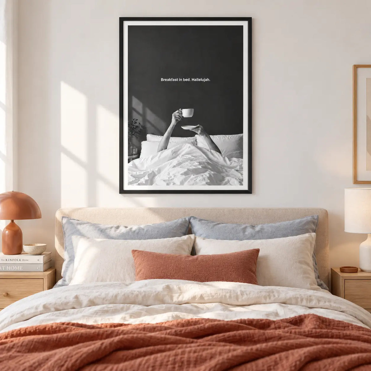 Breakfast In Bed Minimal Photography Wall Art 6