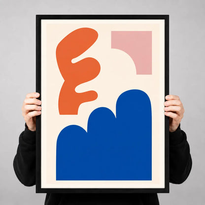 Modern Organic Shape Abstract Wall Art 3