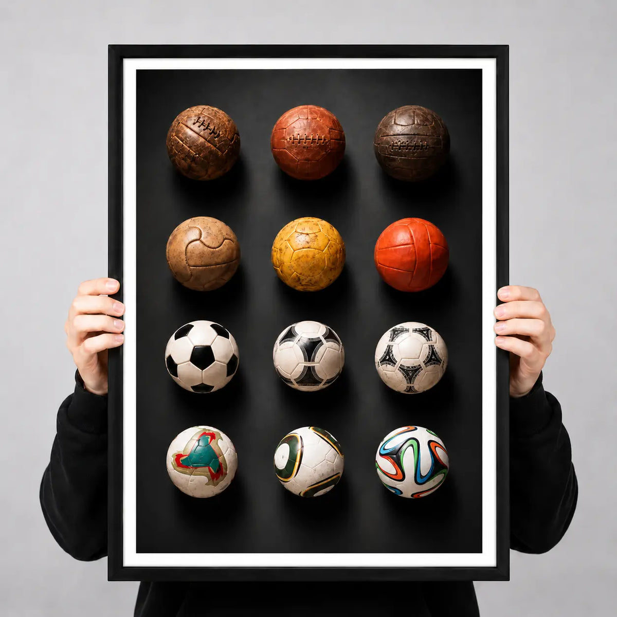 Vintage Football Collection Wall Art 3