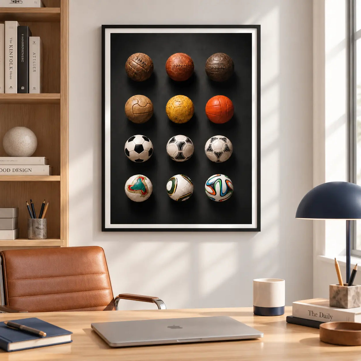 Vintage Football Collection Wall Art 6