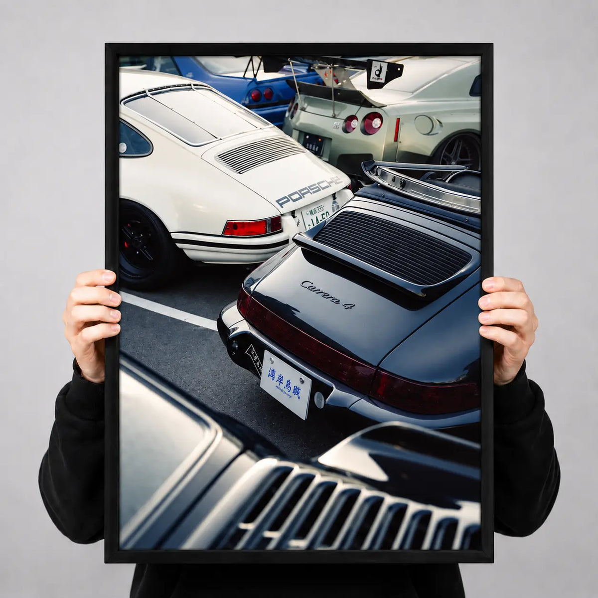 Classic Porsche Sports Car Collection Wall Art 3