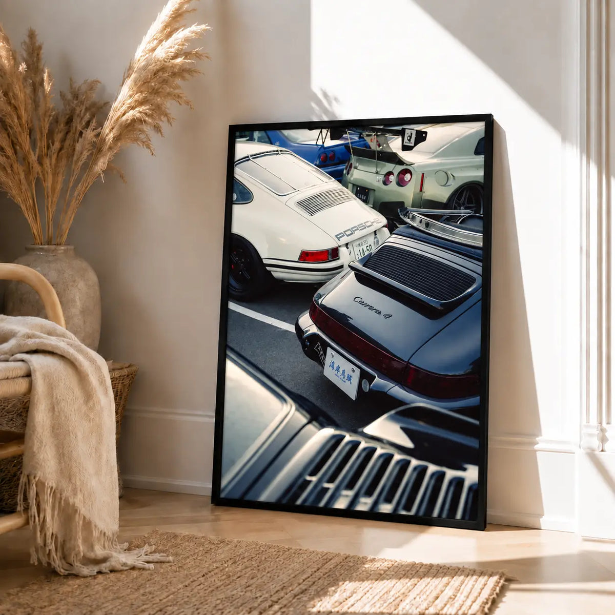 Classic Porsche Sports Car Collection Wall Art 4