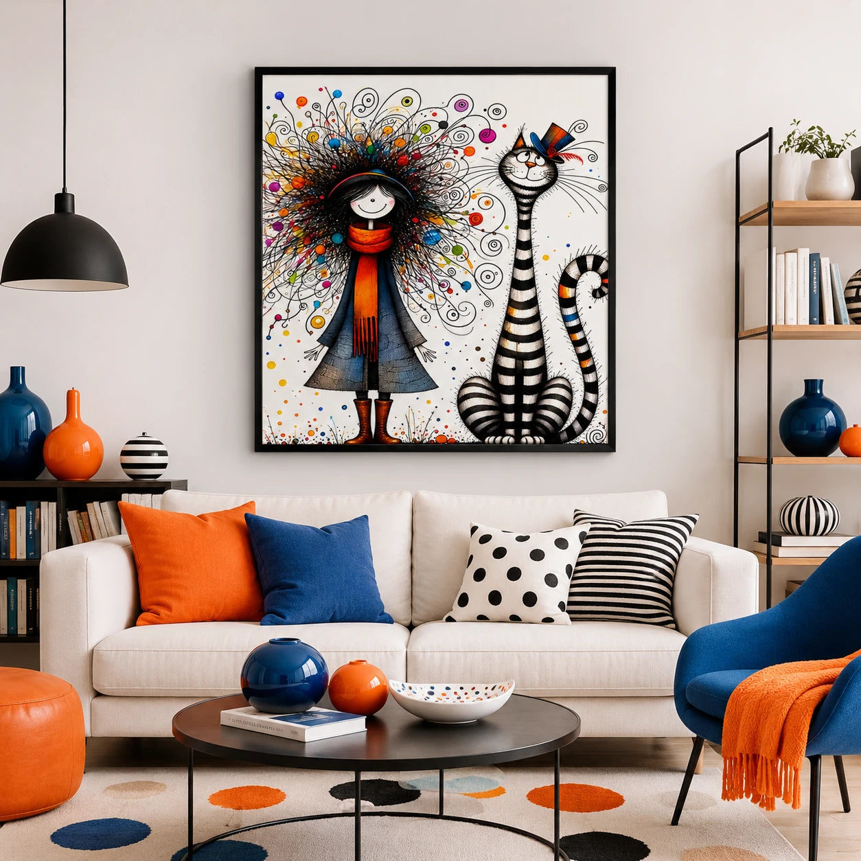Natural Wood Canvas – High-Quality Abstract Art  Perfect for Living Room & Office