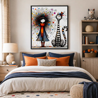 Natural Wood Canvas – High-Quality Abstract Art  Perfect for Living Room & Office