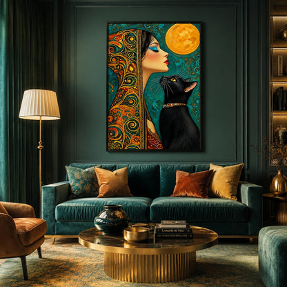 Natural Wood Grain Canvas Decorative Painting – High-Quality Abstract Art  Ideal for Living Rooms and Offices