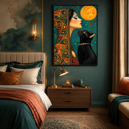 Natural Wood Grain Canvas Decorative Painting – High-Quality Abstract Art  Ideal for Living Rooms and Offices