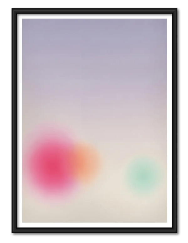 Soft Blurred Color Field Wall Art