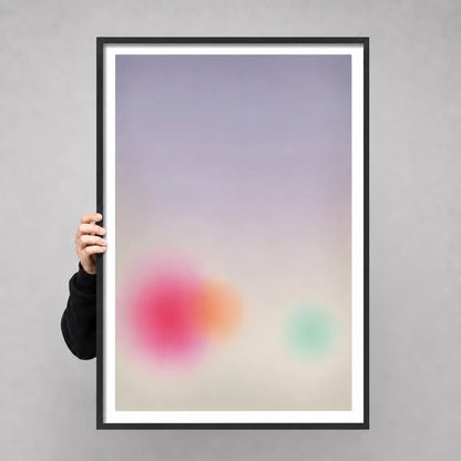 Soft Blurred Color Field Wall Art 3