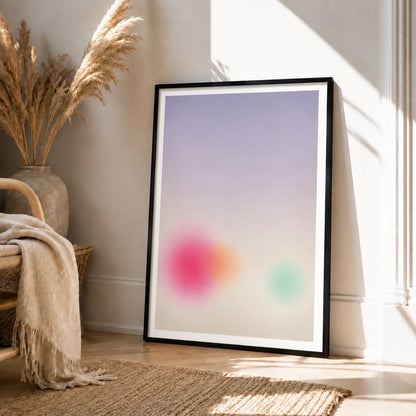 Soft Blurred Color Field Wall Art 6