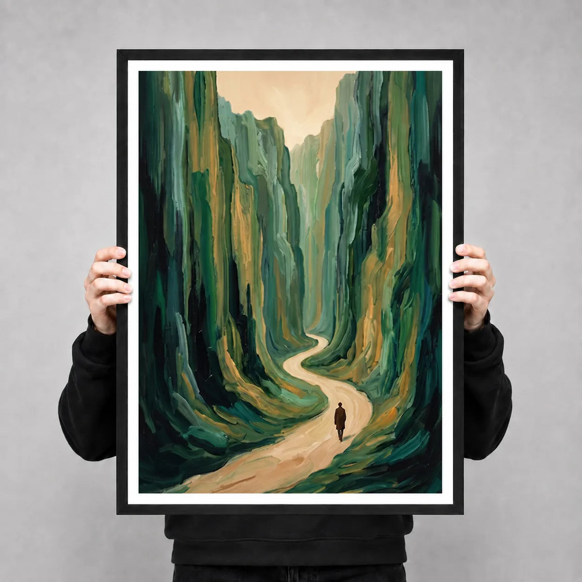 Winding Canyon Path Wall Art 3
