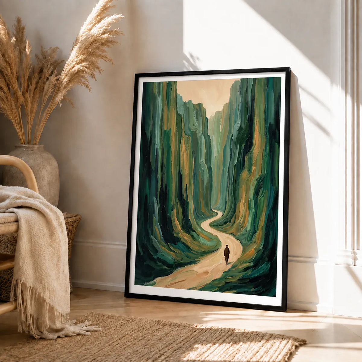 Winding Canyon Path Wall Art 4