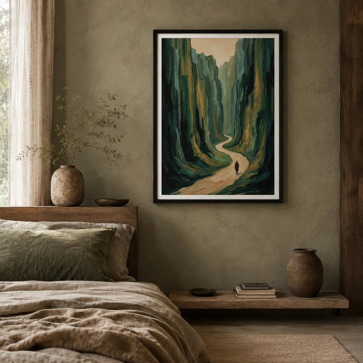Winding Canyon Path Wall Art 7