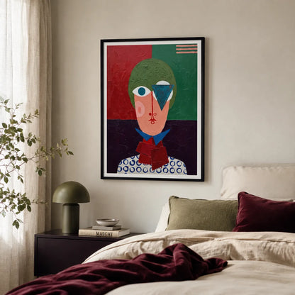 Abstract Geometric Portrait Wall Art 7