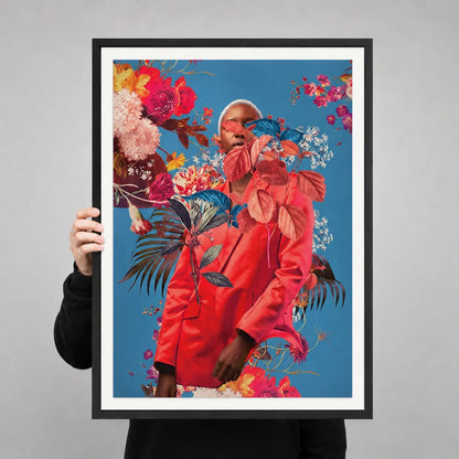 Floral Fashion Portrait Wall Art 3