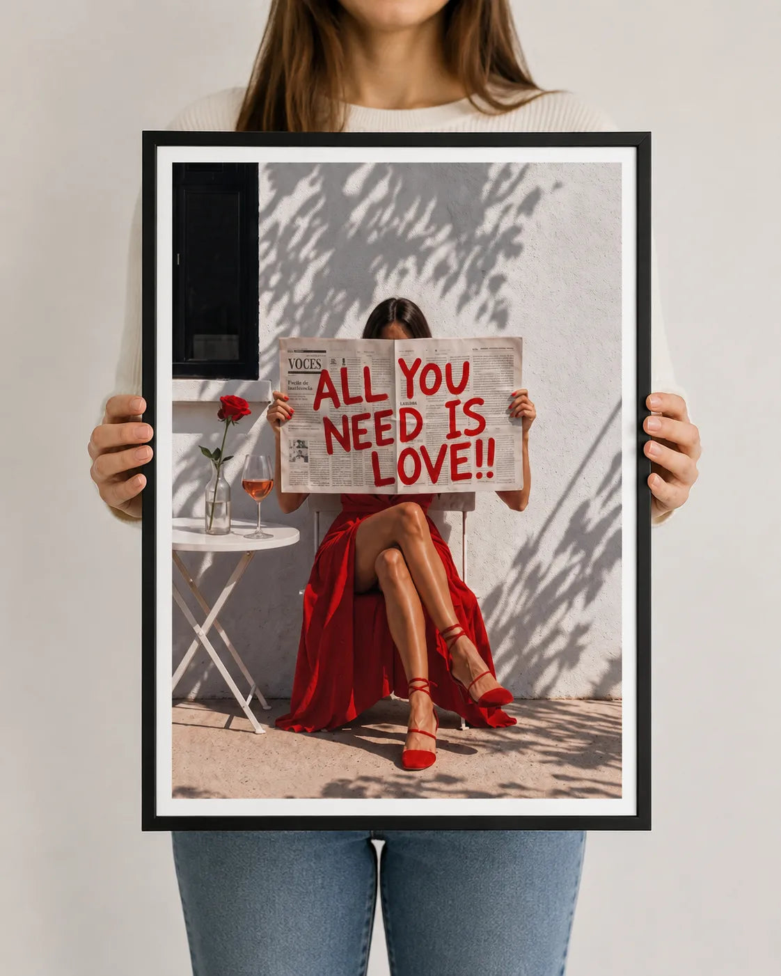 All You Need Is Love Wall Art 3