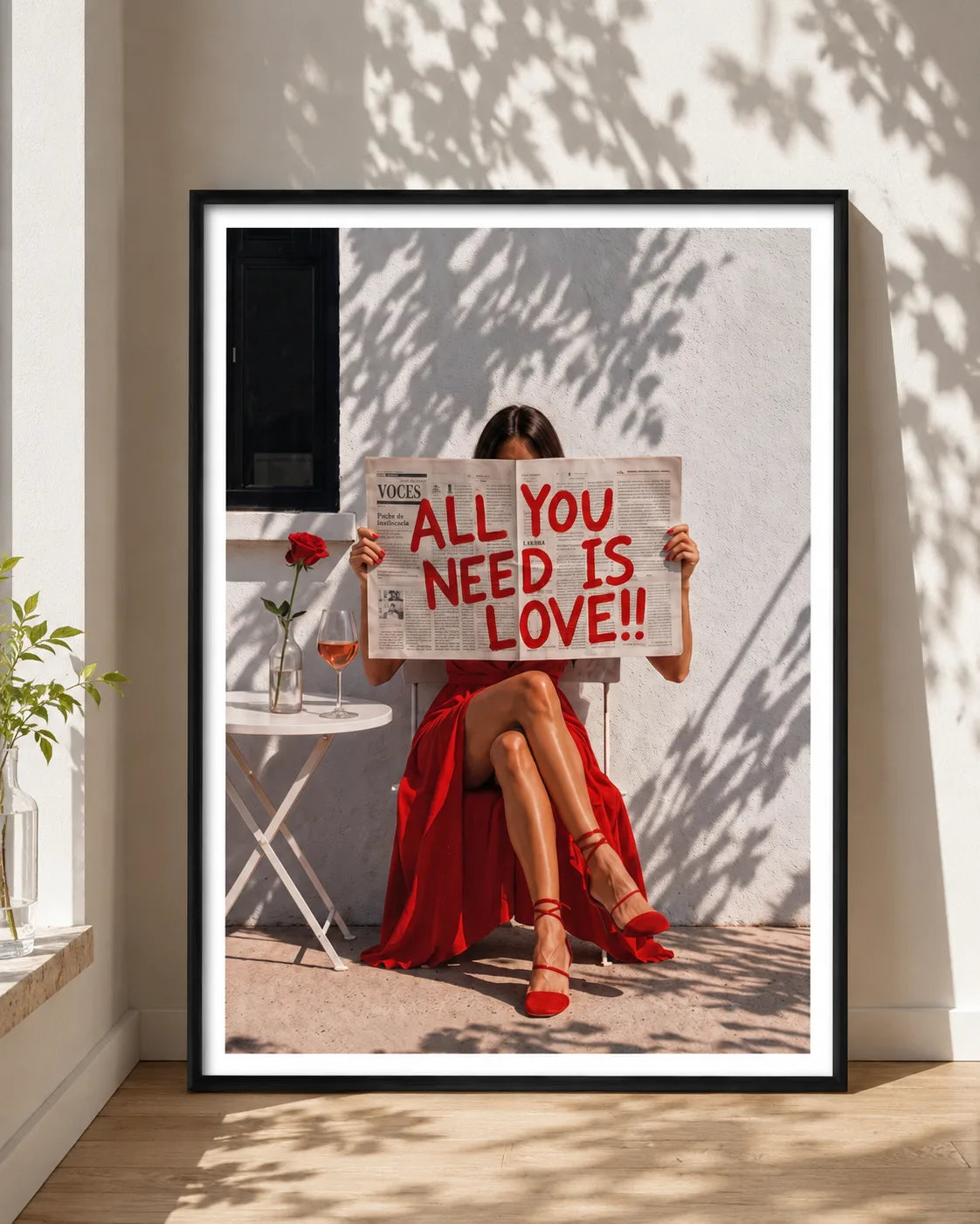 All You Need Is Love Wall Art 4