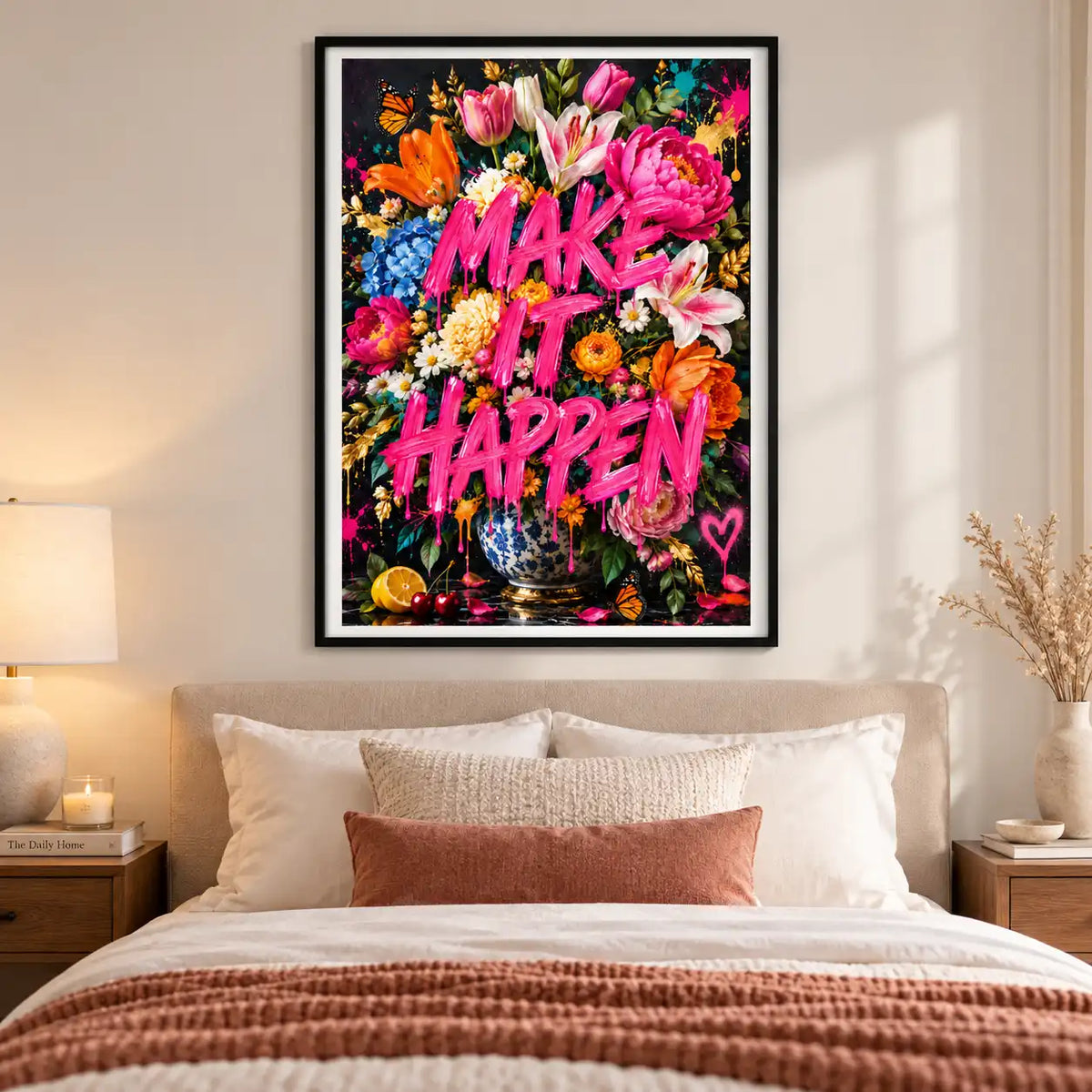 Do Epic Shit Floral Quote Wall Art