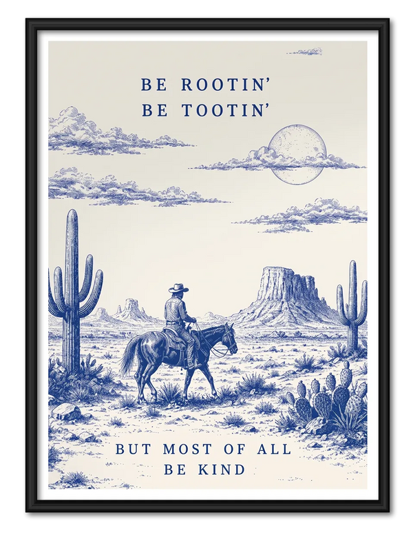 Be Rootin’ Be Tootin’ Cowboy Wall Art