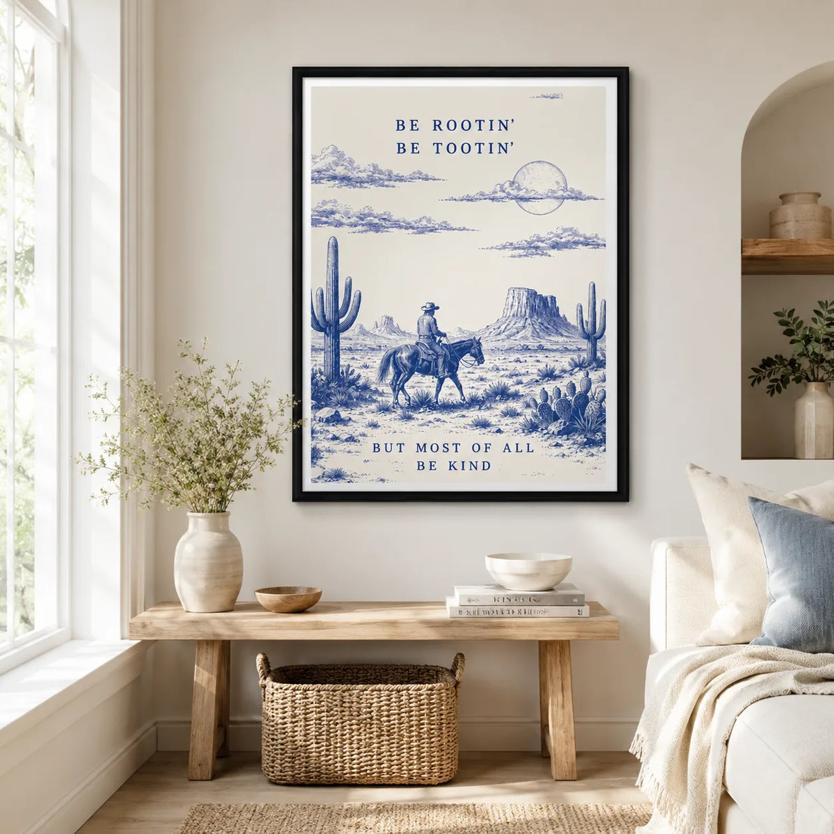 Be Rootin’ Be Tootin’ Cowboy Wall Art 2
