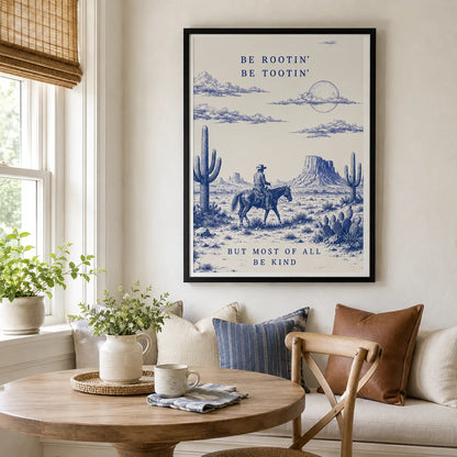 Be Rootin’ Be Tootin’ Cowboy Wall Art 4
