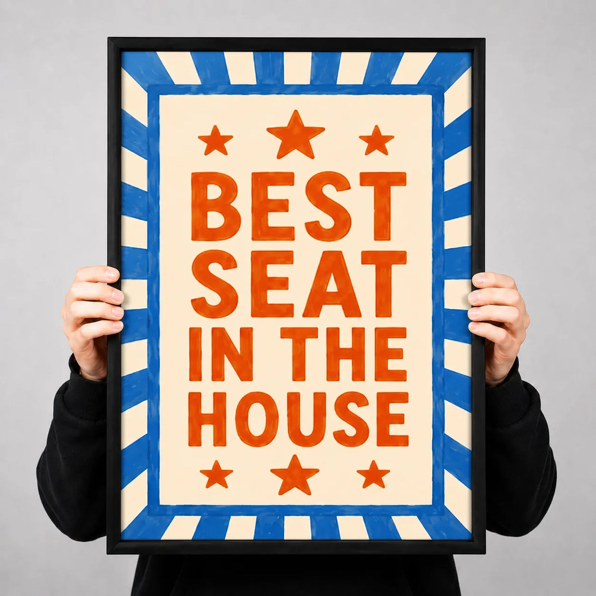 Best Seat in the House Wall Art 3