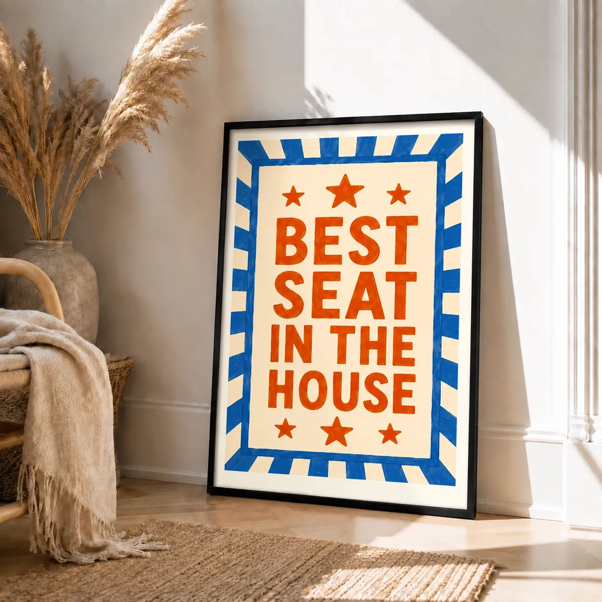 Best Seat in the House Wall Art 4