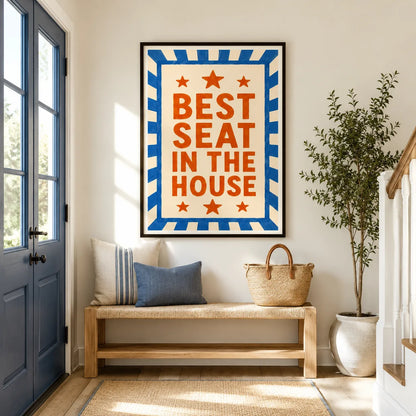 Best Seat in the House Wall Art 6