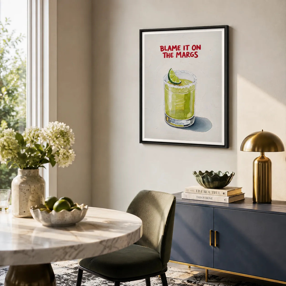 Blame It on the Margs Wall Art 7