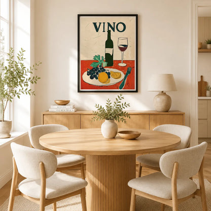 Vino Wine Still Life Wall Art 2