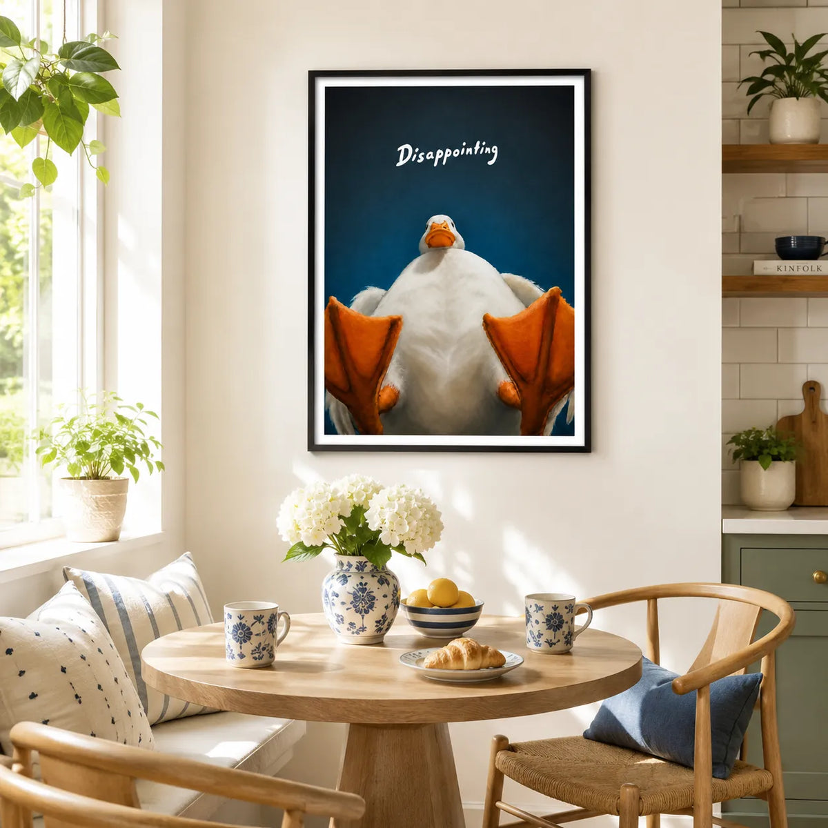 Disappointing Duck Humor Wall Art 3