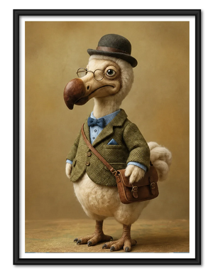 Gentleman Dodo Bird Wall Art