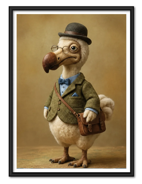 Gentleman Dodo Bird Wall Art