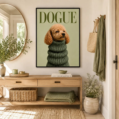 Dogue Poodle Fashion Wall Art 5