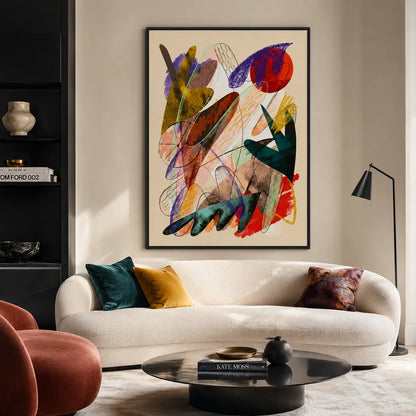 Rhythms of Color in Motion Wall Art 2