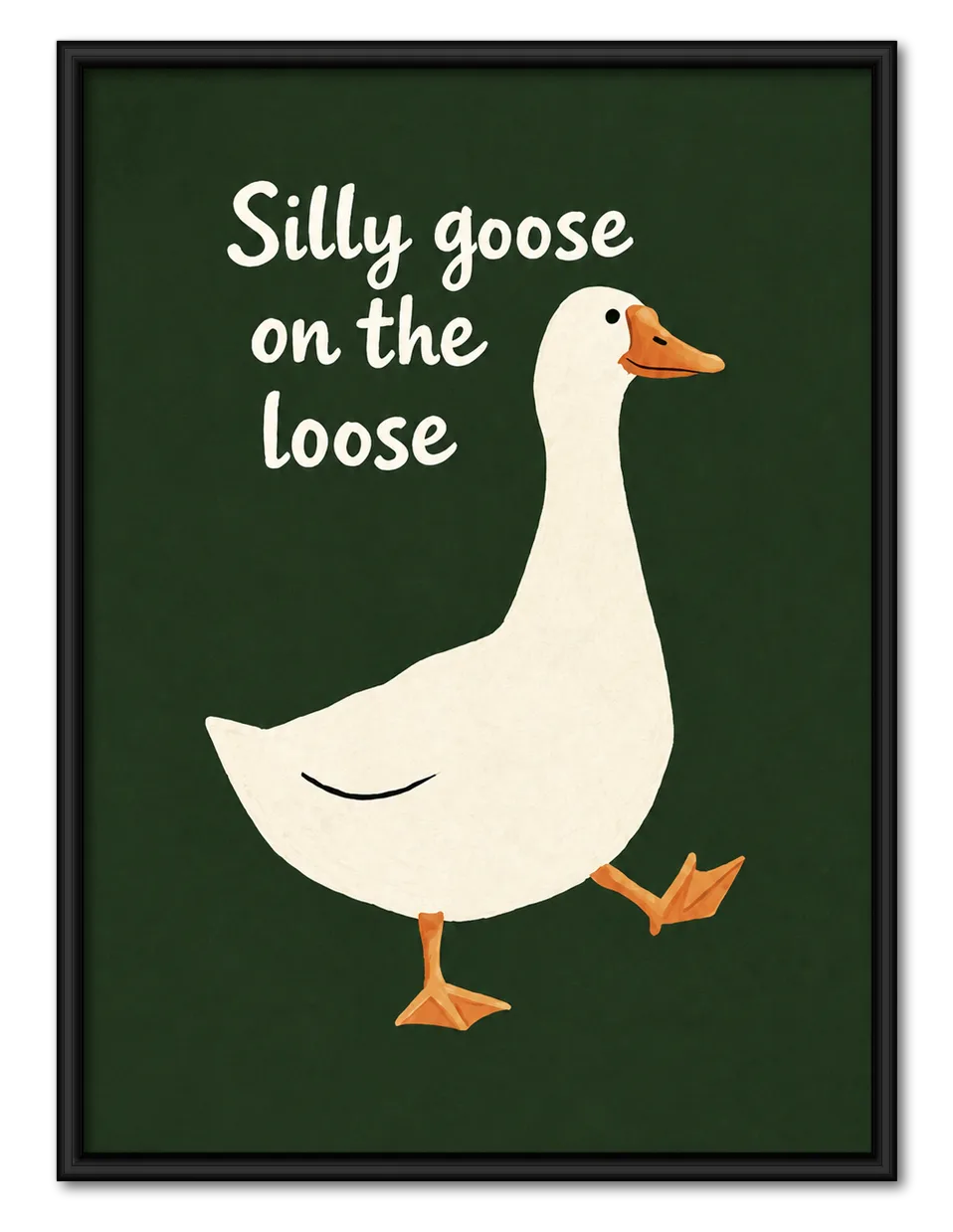 Silly Goose on the Loose Wall Art 1