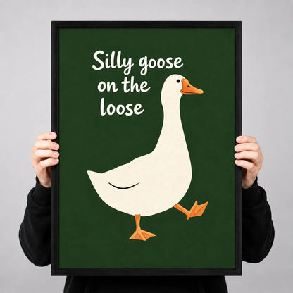 Silly Goose on the Loose Wall Art 3