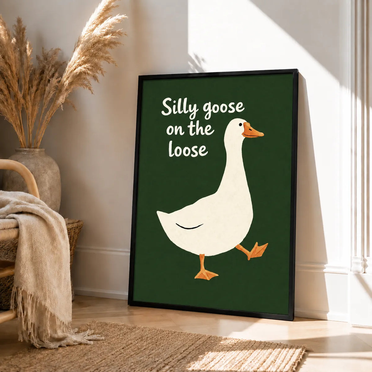 Silly Goose on the Loose Wall Art 4