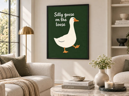Silly Goose on the Loose Wall Art 5