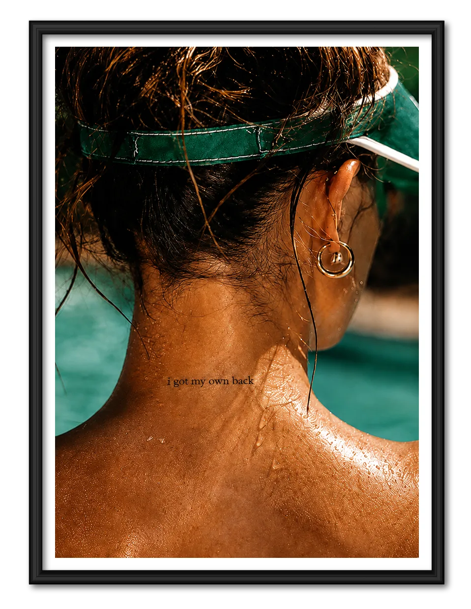 I Got My Own Back Summer Portrait Wall Art 1