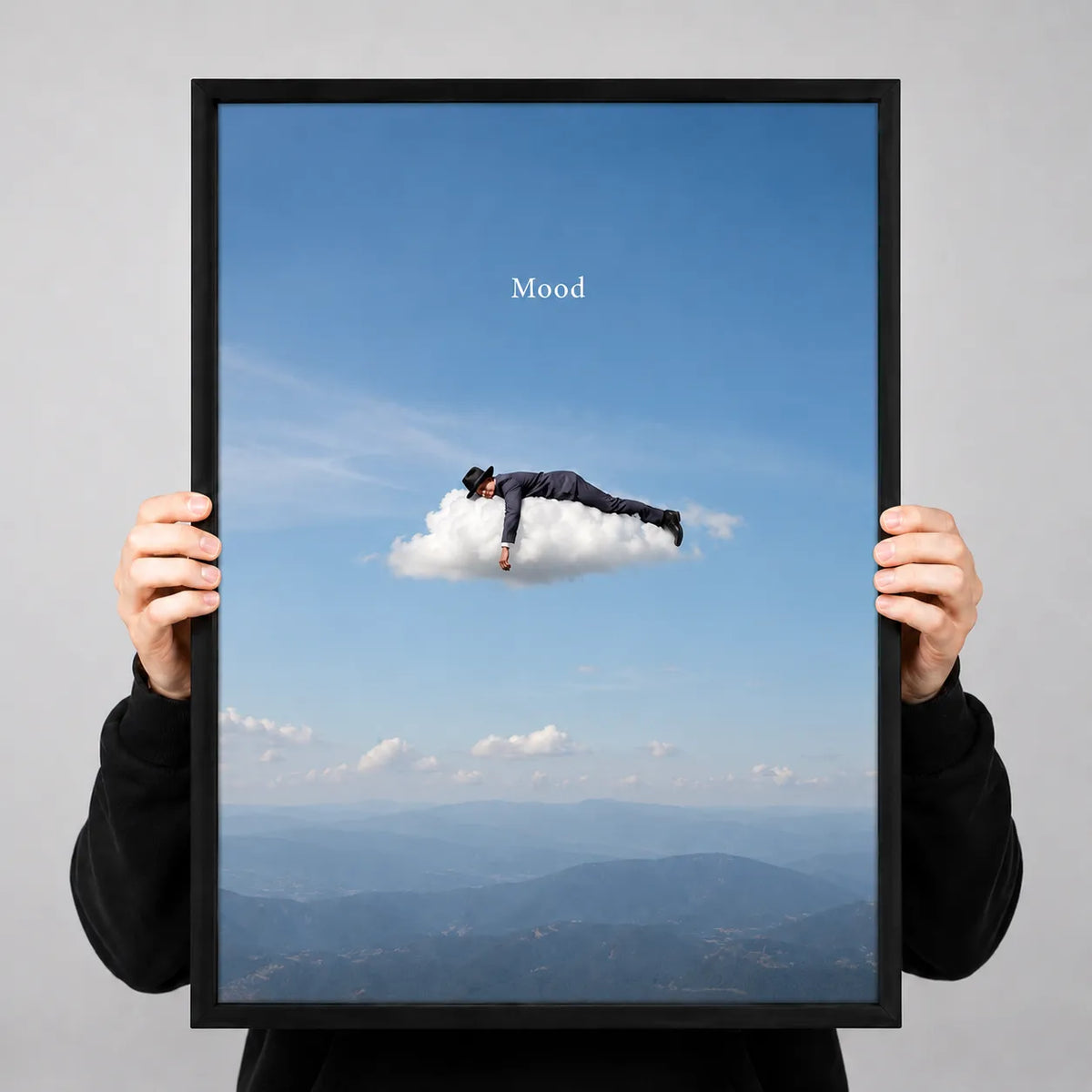 Floating Cloud Mood Surreal Wall Art 3