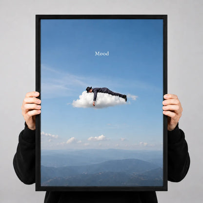 Floating Cloud Mood Surreal Wall Art 3