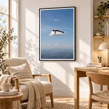 Floating Cloud Mood Surreal Wall Art 5