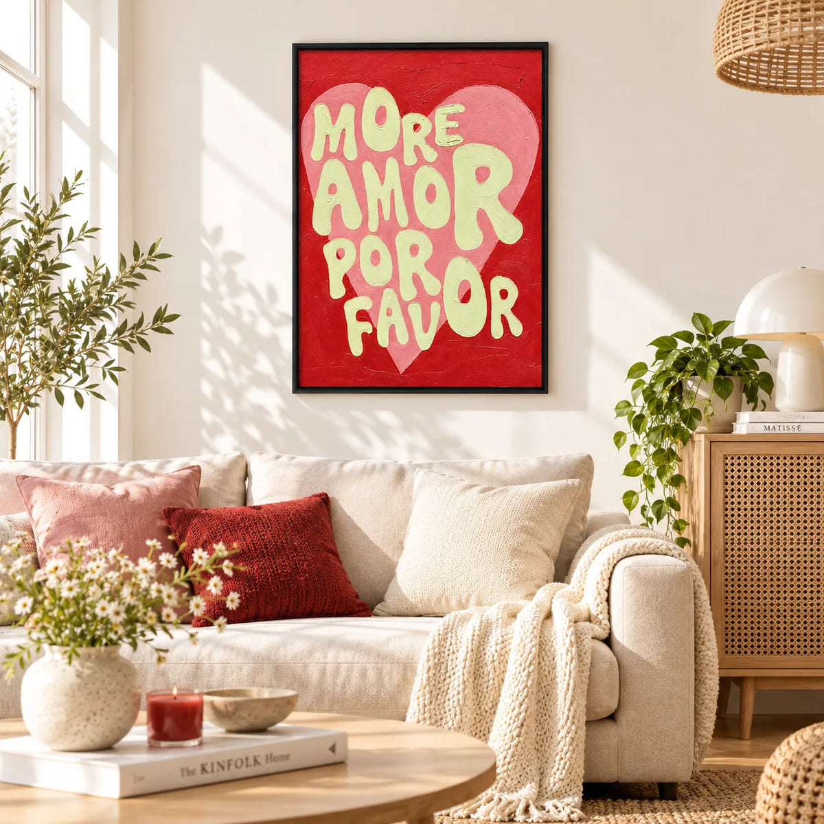 More Amor Por Favor Quote Wall Art 2