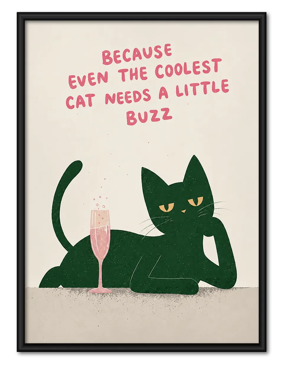 Cool Cat Little Buzz Wall Art 1