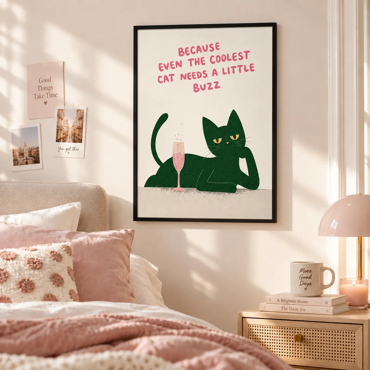 Cool Cat Little Buzz Wall Art 2