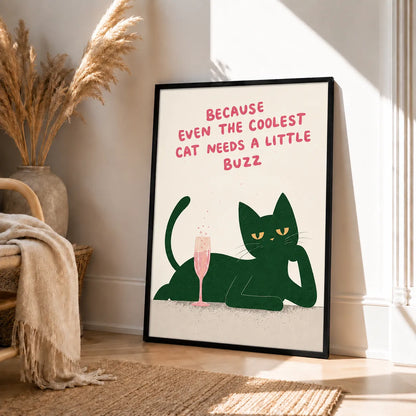 Cool Cat Little Buzz Wall Art 4