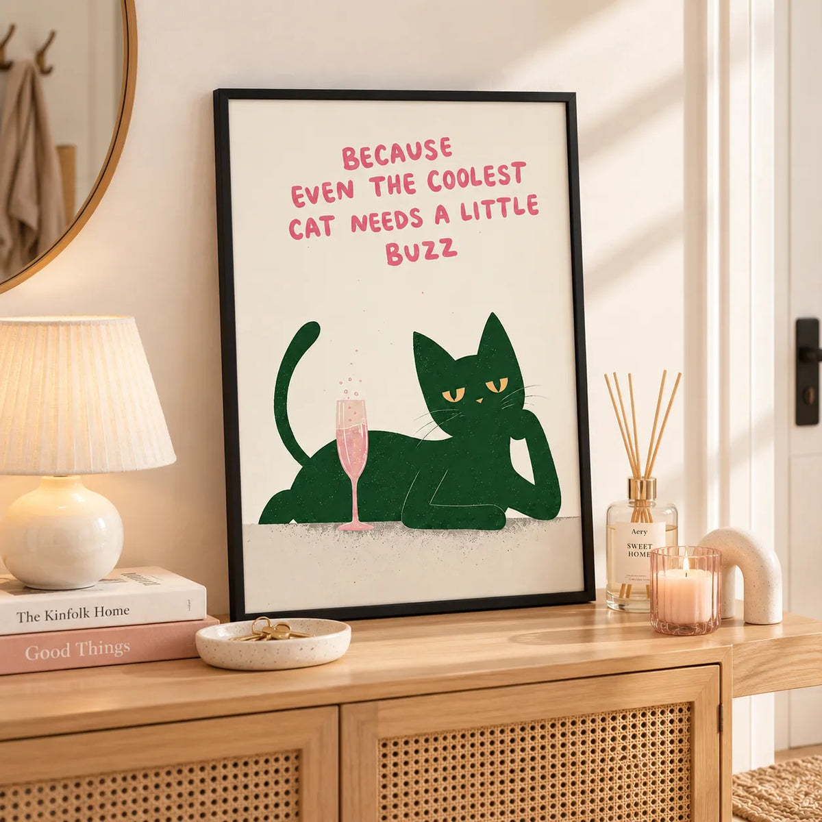 Cool Cat Little Buzz Wall Art 6