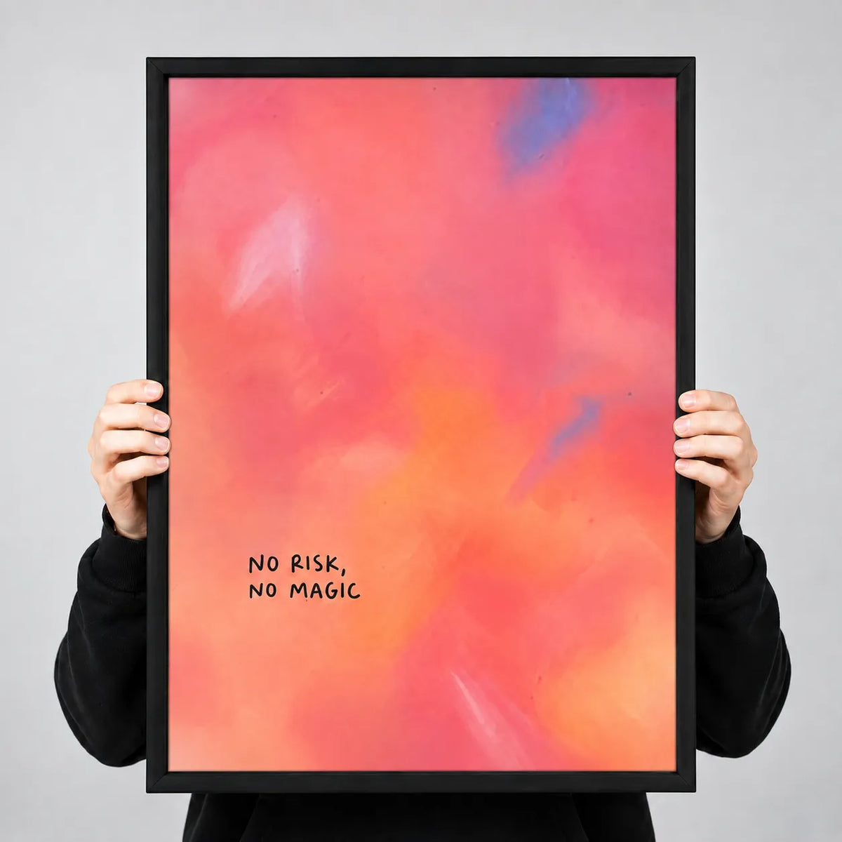No Risk No Magic Quote Wall Art 3